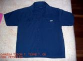 CAMISA TIGOR T. TIGRE T. 08 azul petroleo
