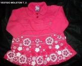 VESTIDO MOLETON ALAKAZOO T.2