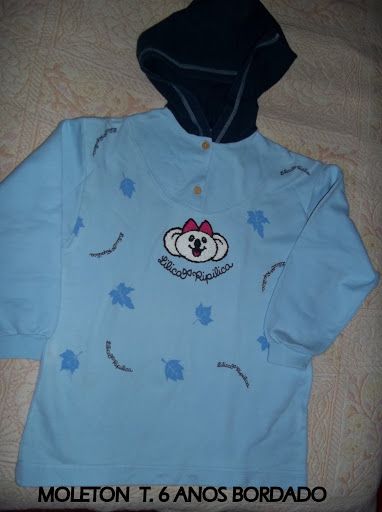 MOLETON LILICA T. 6 ANOS