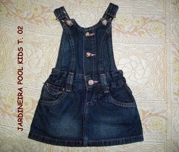 JARDINEIRA POOL KIDS T. 2 ANOS comprimento: 45cm quadril: 58