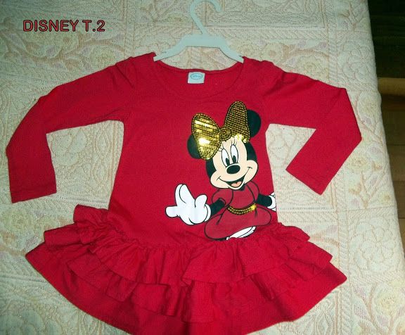 LINDO VESTIDO DISNEY T. 2